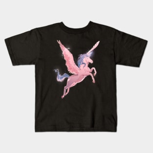 Retro Winged Enchantment Kids T-Shirt